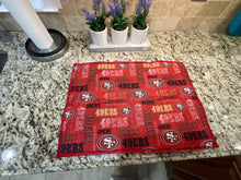 Load image into Gallery viewer, San Francisco 49ers Dish Drying Mats
