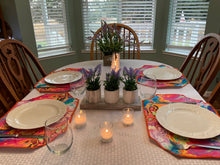 Load image into Gallery viewer, Tye Dye Themed Placemat Sets
