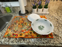 Load image into Gallery viewer, Pumpkin Harvest Dish Drying Mats
