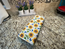 Load image into Gallery viewer, Sunflower and Butterfly Dish Drying Mats
