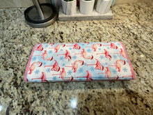 Load image into Gallery viewer, Flamingoes at Christmas Dish Drying Mats
