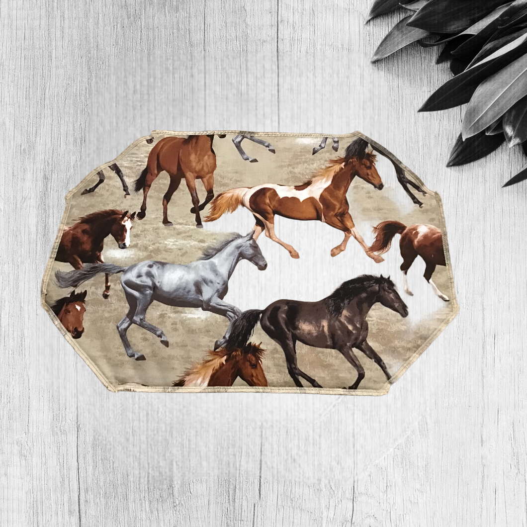 Horses Running Placemat Sets