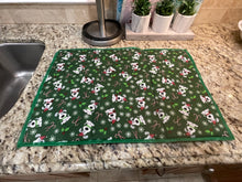 Load image into Gallery viewer, Christmas Puppy Dish Drying Mats
