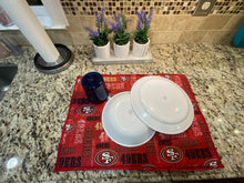 Load image into Gallery viewer, San Francisco 49ers Dish Drying Mats
