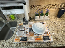 Load image into Gallery viewer, Give Thanks Dish Drying Mats
