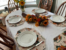 Load image into Gallery viewer, Fall Time at the Cabin Placemat Set
