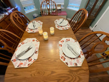 Load image into Gallery viewer, Pastel Turkey Placemat Sets
