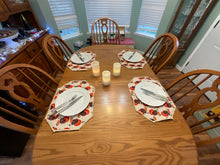 Load image into Gallery viewer, Colorful Turkey Placemat Sets
