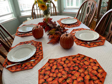 Load image into Gallery viewer, Pumpkins Galore Placemat Sets
