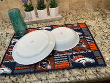 Load image into Gallery viewer, Denver Bronco Dish Drying Mats
