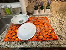 Load image into Gallery viewer, Pumpkins Galore Dish Drying Mats
