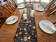 Load image into Gallery viewer, Pumpkin Recipe Table Runner
