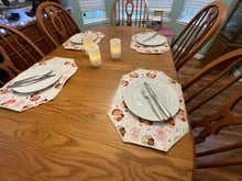 Load image into Gallery viewer, Pastel Turkey Placemat Sets
