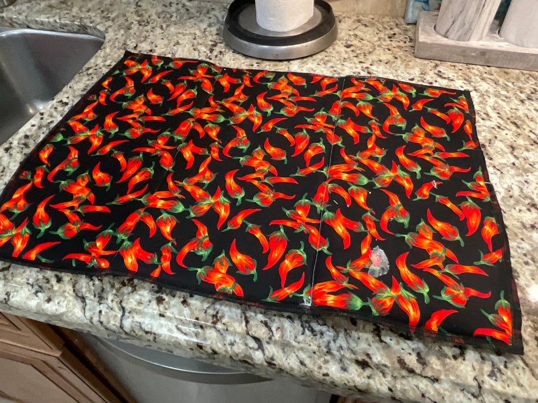 Chili Pepper Dish Drying Mats^