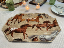 Load image into Gallery viewer, Horses Running Placemat Sets
