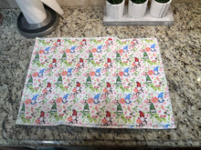 Load image into Gallery viewer, Spring Gnomes Dish Drying Mats

