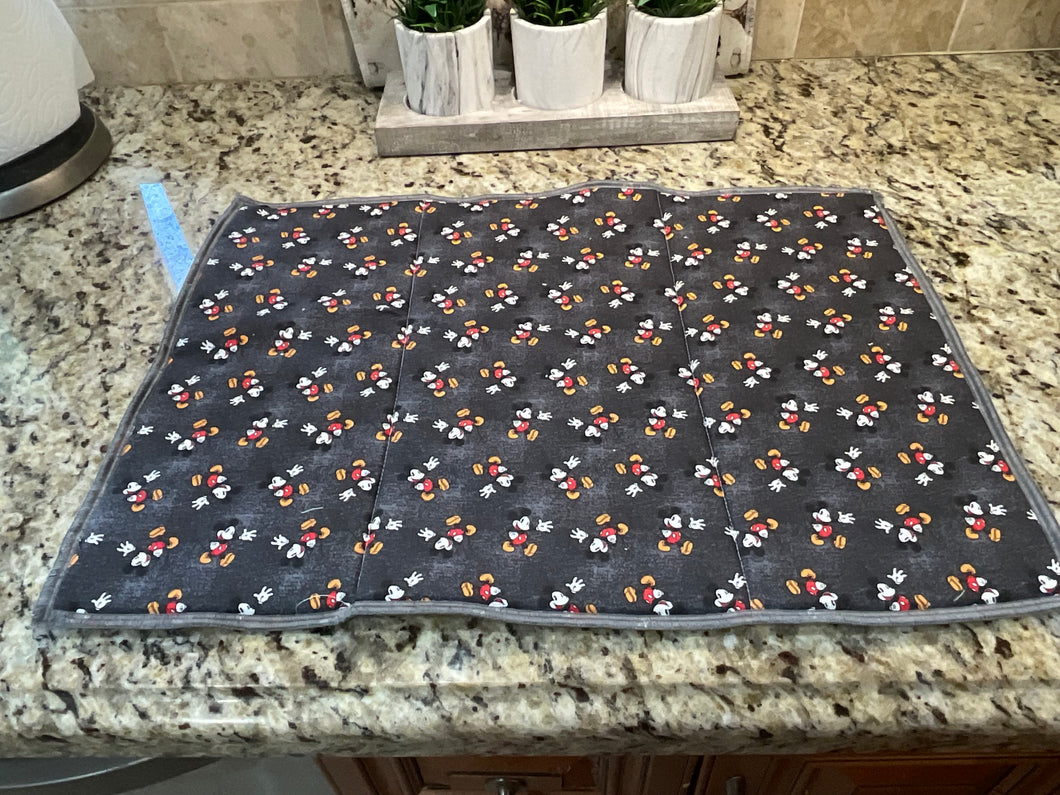 Mickey Dancing Dish Drying Mats