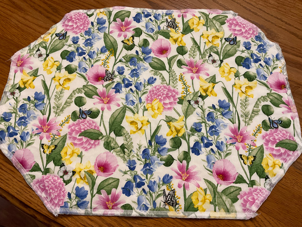 Spring Flower Placemat Sets