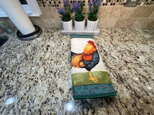 Load image into Gallery viewer, Rooster Dish Drying Mats
