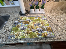 Load image into Gallery viewer, Animal Kingdom Dish Drying Mats
