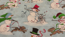 Load and play video in Gallery viewer, Snowmen and Puppy Placemat Sets
