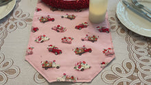 Load and play video in Gallery viewer, Red &amp; White Trucks Full of Valentines Table Runners
