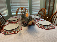 Load image into Gallery viewer, Christmas Songbird Placemat Sets
