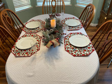 Load image into Gallery viewer, Christmas Songbird Placemat Sets
