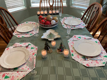 Load image into Gallery viewer, Christmas Flamingo Placemat Sets
