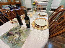Load image into Gallery viewer, Wine Barrel Placemat Sets
