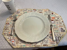 Load image into Gallery viewer, I Love Coffee Placemat Sets
