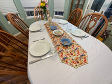 Load image into Gallery viewer, Colorful Seashell Table Runner
