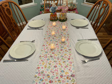 Load image into Gallery viewer, Colorful Easter Eggs Table Runner
