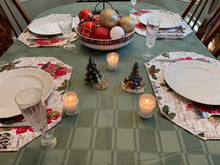 Load image into Gallery viewer, Poinsettia Placemat Set
