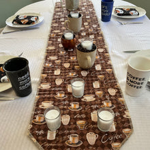 Load image into Gallery viewer, Coffee Latte Table Runner
