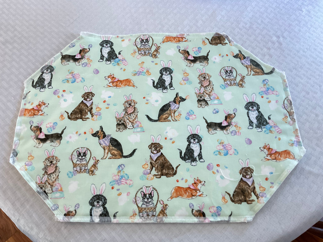 Easter Puppy Love Placemat Set
