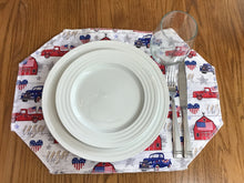 Load image into Gallery viewer, All American Patriotic Placemat Set
