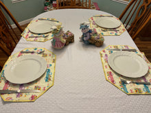 Load image into Gallery viewer, Pastel Trucks Placemat Sets 0f 4
