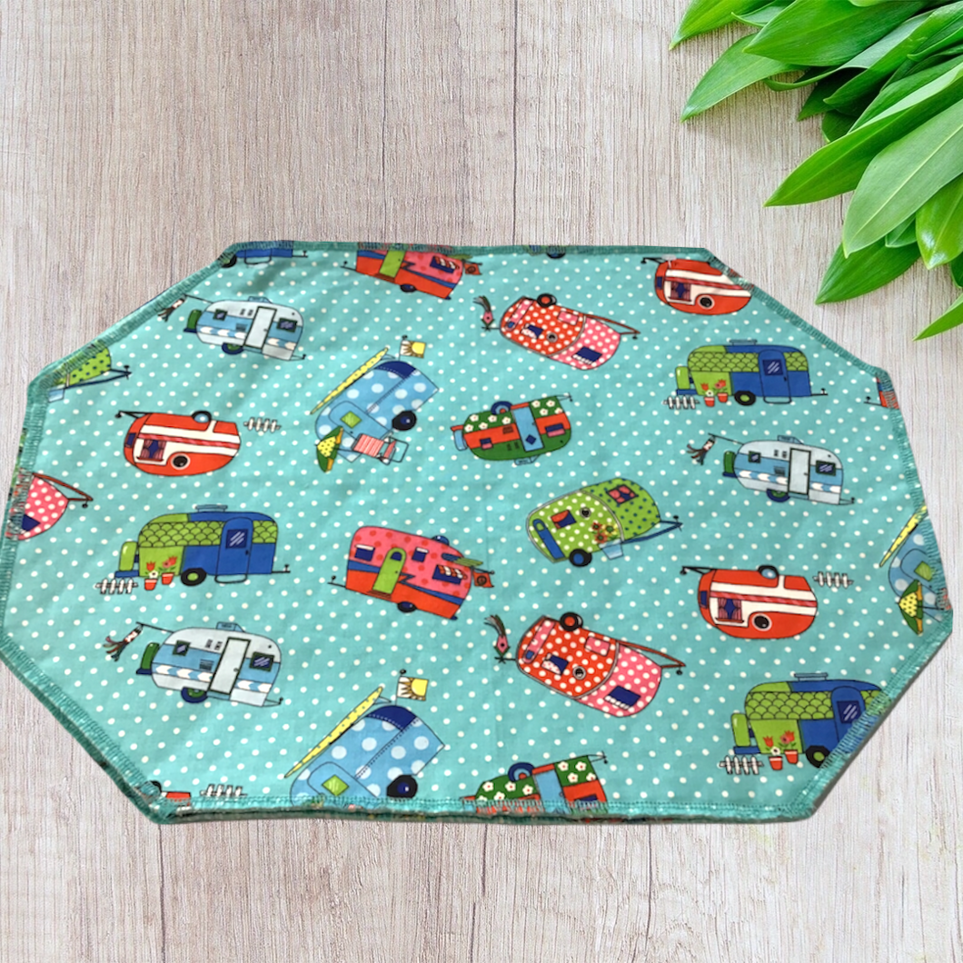 Polka Dot Trailers Placemat Sets