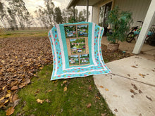 Load image into Gallery viewer, Camping Adventure Handmade Quilt
