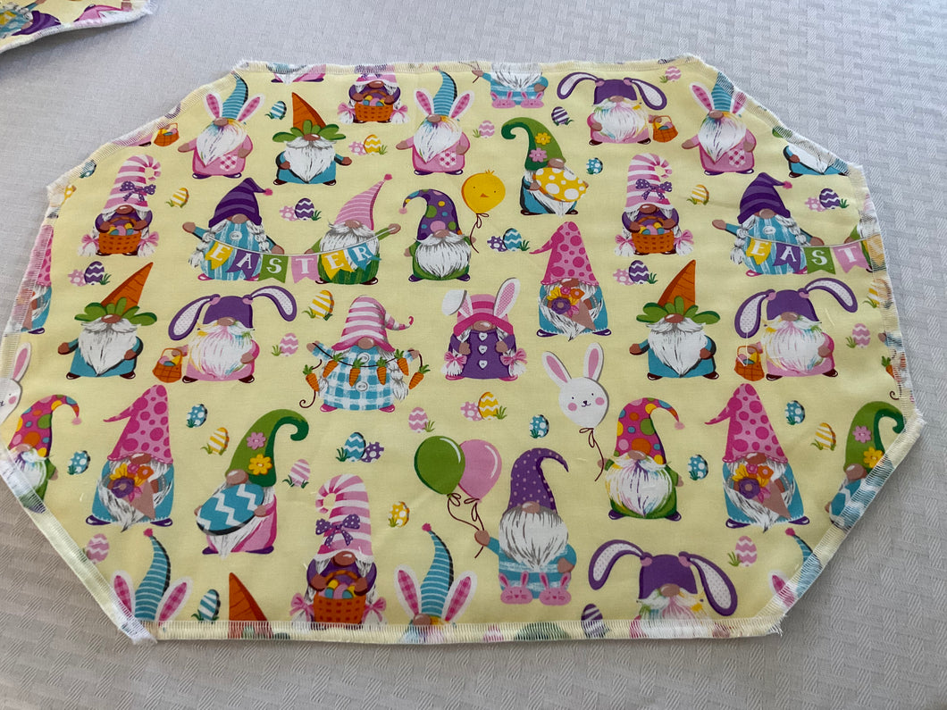 Easter Gnome Placemat Set