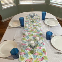 Load image into Gallery viewer, Tropical Flamingo Table Runners
