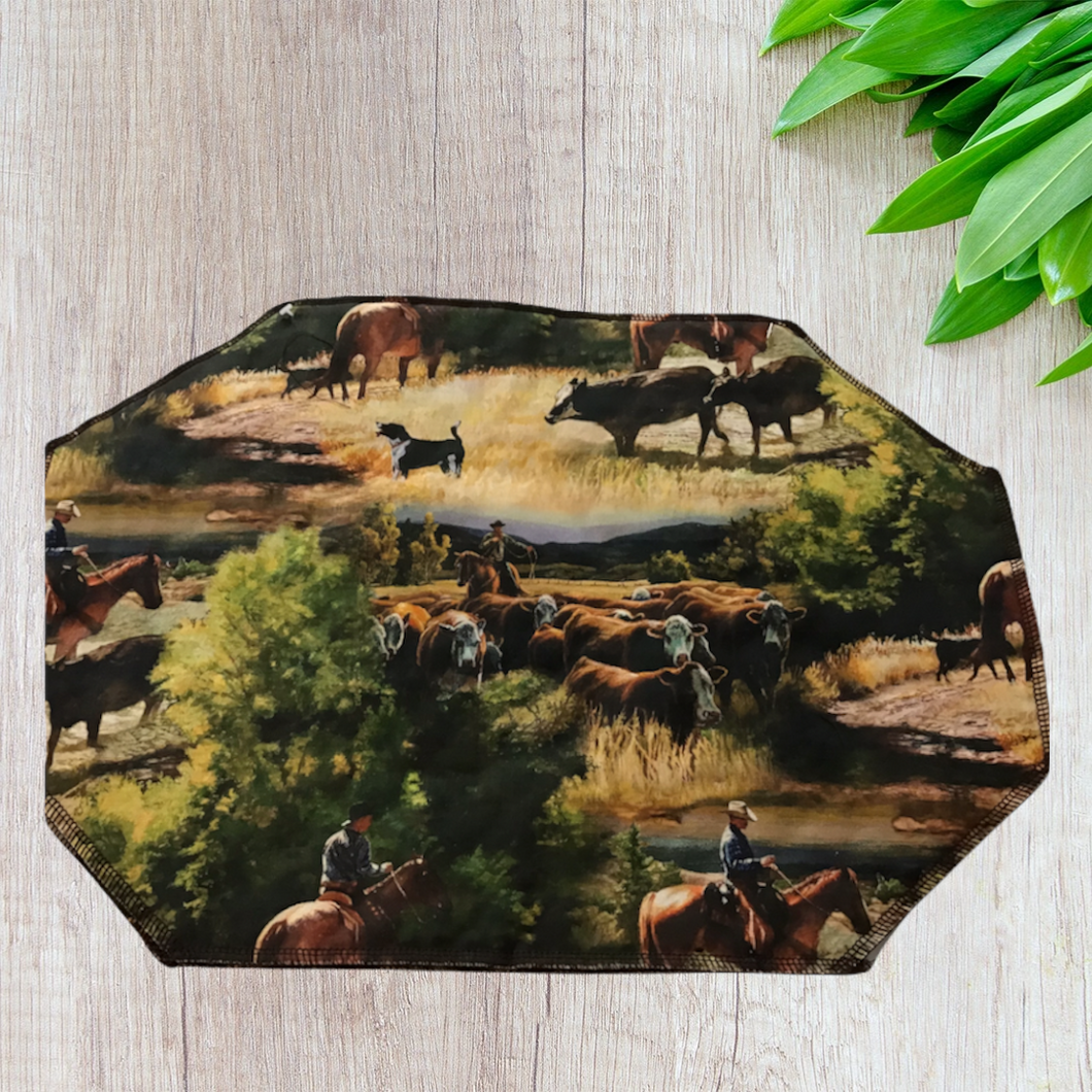 Cowboys on the Range Placemat Sets
