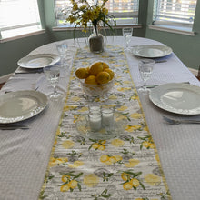 Load image into Gallery viewer, Lemon and Verbena Table Runner

