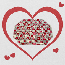 Load image into Gallery viewer, Valentine Crossword Placemat Set
