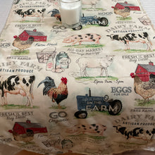 Load image into Gallery viewer, Farm Animal Table Runners
