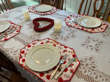 Load image into Gallery viewer, Happy Valentines Day Placemat Sets
