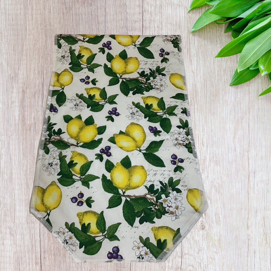 Lemons and Blueberry Table Runners