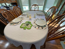 Load image into Gallery viewer, St. Patrick Day Gnomes Placemat Set

